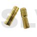 Q-C-0021  Quantum Φ5.0 mm Gold Plated Bullet Connectors  